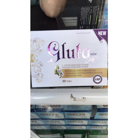 Thực phẩm bổ sung Gluta HK giúp sáng da, tăng cường nội tiết tố nữ hộp 30 viên
