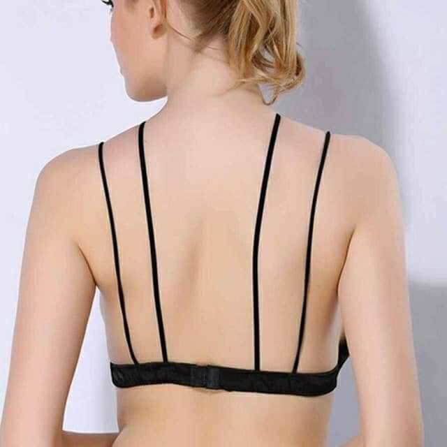 Áo bra satin dây Y đeo cổ sexy