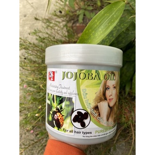 Hấp dầu tinh chất Jojoba. hấp ủ tóc jojoba Lk 1000ml.
