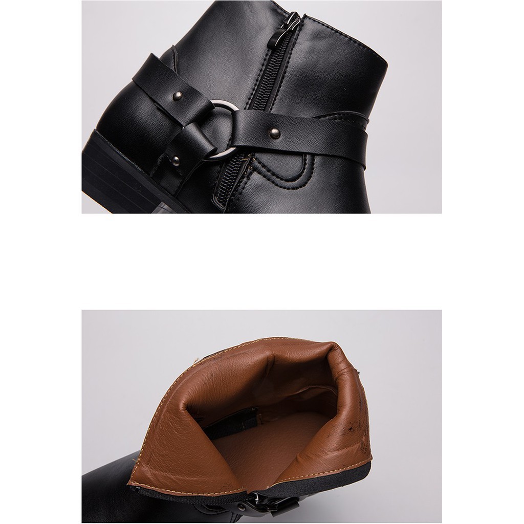 Stylish vintage leather shoes for men