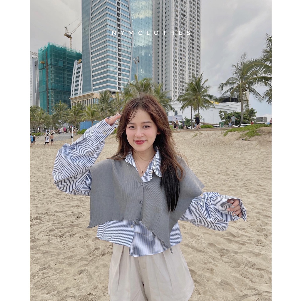 ✿ SET ÁO SƠMI MIX GHILE ✿