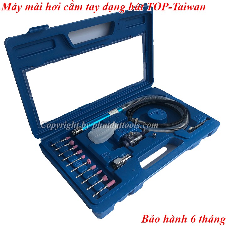 Bộ Máy Mài Hơi Cầm Tay Dạng Bút TOP-Taiwan Bảo Hành 6 Tháng Hàng Chất Lượng