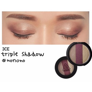 Phấn mắt dạng nén phối 3 màu 3CE Triple Shadow