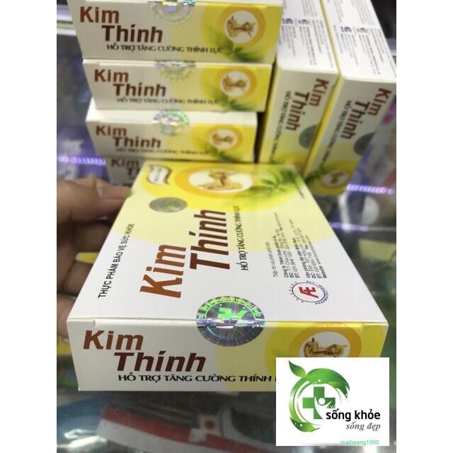 Kim Thính-Giúp tăng cường sức khỏe thính giác, tăng cường thính lực cho đôi tai. Hỗ trợ giảm thiểu các triệu chứng ù tai