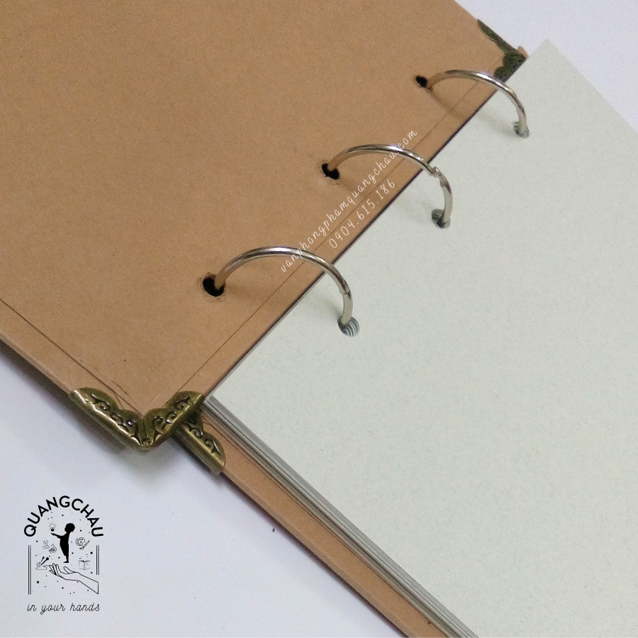 Scrapbook, album trơn tự trang trí