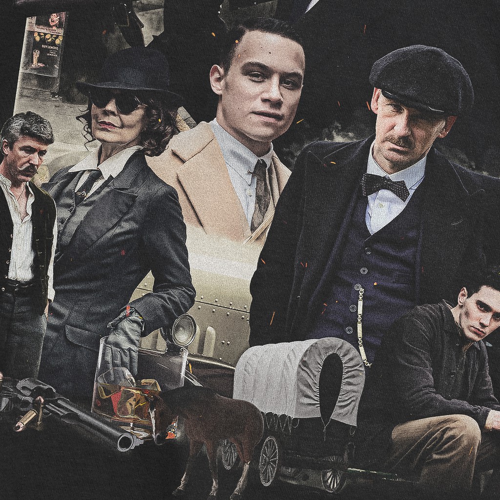 Áo Thun In Hình Phim Peaky Blinders Độc Đáo Cá Tính