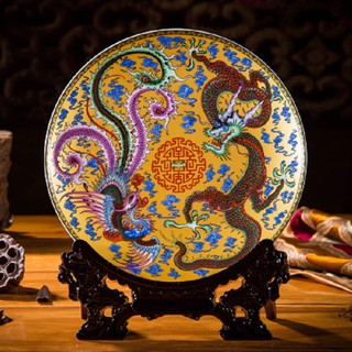 Đĩa tranh sứ Giang Tây