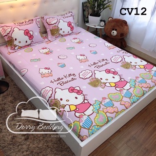 Bộ ga 2 vỏ gối cotton (1,6m x2m )