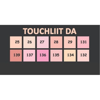[Lộc's Art Store]Bút Marker Touchliit Màu Da (Bộ 12 màu)