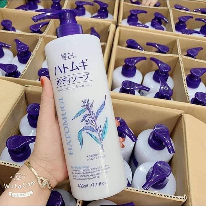 Sữa tắm Hatomugi 800ml Nhật Bản