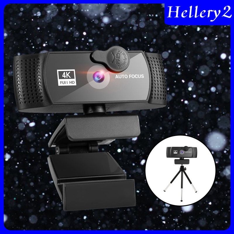 [HELLERY2] Webcam 1080p HD w/ Noise-Cancelling Microphone USB for Gaming PC Desktop