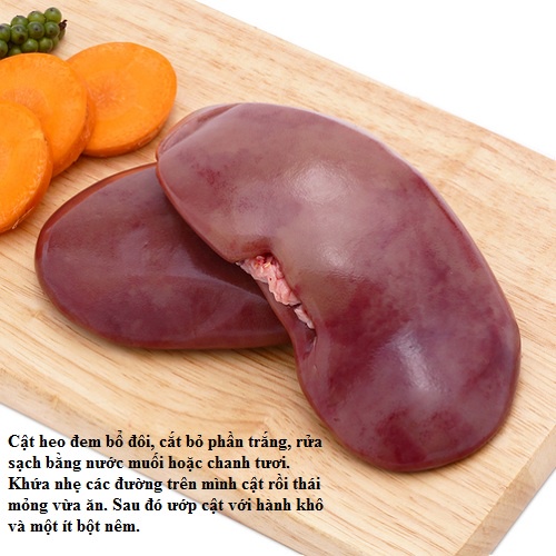 Bầu Dục/ Cật lợn Tươi Ngon Sạch Giao Siêu Tốc 1h