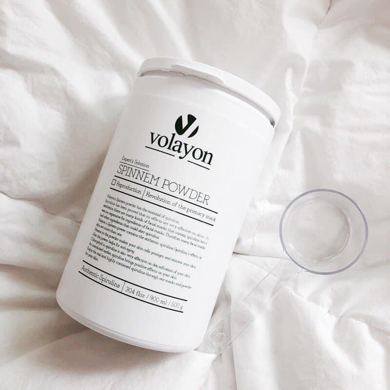 [Bạn mới nhập COSHBM -50% đơn 0Đ] Mặt nạ tảo xoắn dạng bột Volayon Spinnem Powder 500g