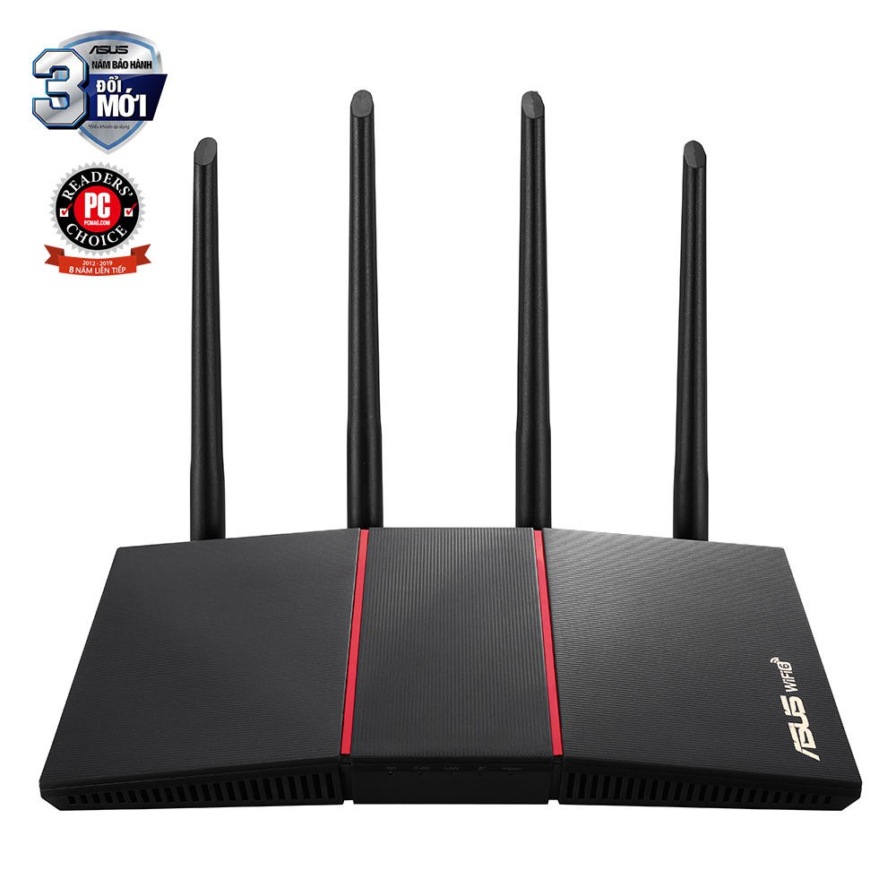 Bộ phát wifi Router Asus RT-AX55/ AX56 WiFi 6 , Dual Band, hỗ trợ Mesh Wifi