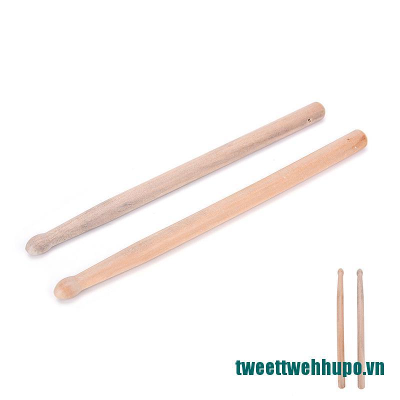 hot&New 1 Pairs Music Band Maple Wood Drum Sticks Drumsticks 5A