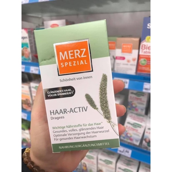 Dưỡng mọc tóc Merz Special Đức dùng cả cho mẹ mang thai Đức