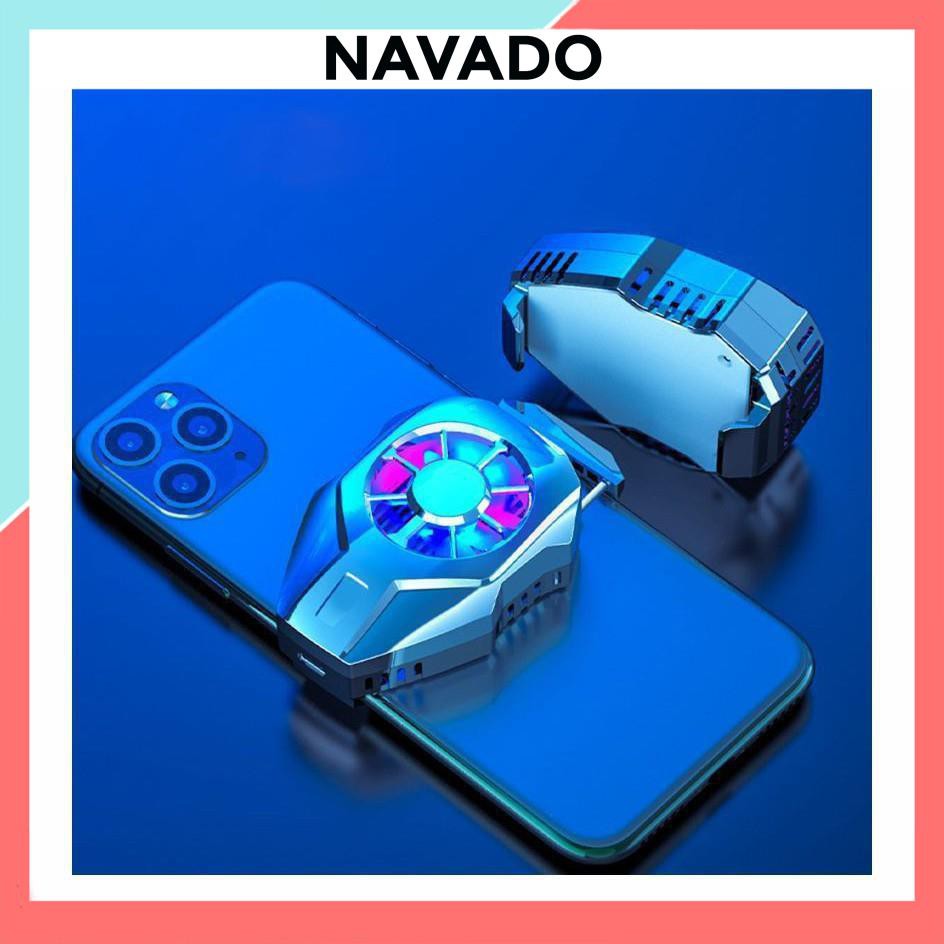 Quạt tản nhiệt Gaming sò lạnh  MEMO L01 siêu mát mini cho điện thoại iphone giá rẻ  SUVADO