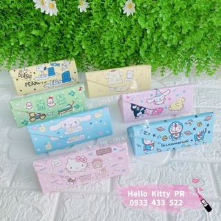 Hộp đựng mắt kính xếp gọn Hello Kitty Doremon Doraemon