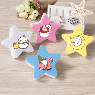 Đèn ngủ ngôi sao molang DLSI6 cảm biến ánh sáng hoạt hình cute dễ thương