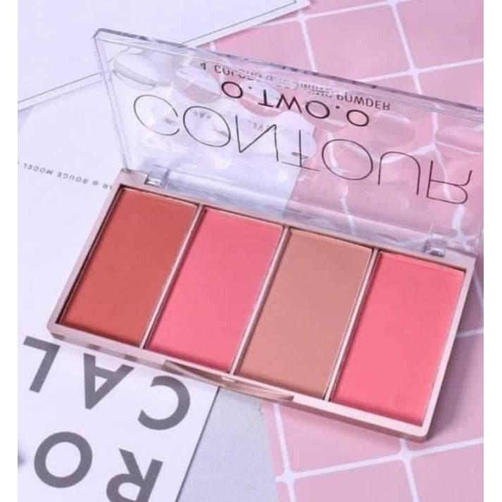 Bảng phấn má tạo khối Contour O.two.o | BigBuy360 - bigbuy360.vn