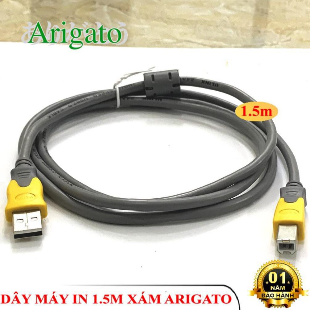DÂY MÁY IN 1.5M XÁM ARIGATO ARIGATO Đảm Bảo Chất Lượng.DMIX