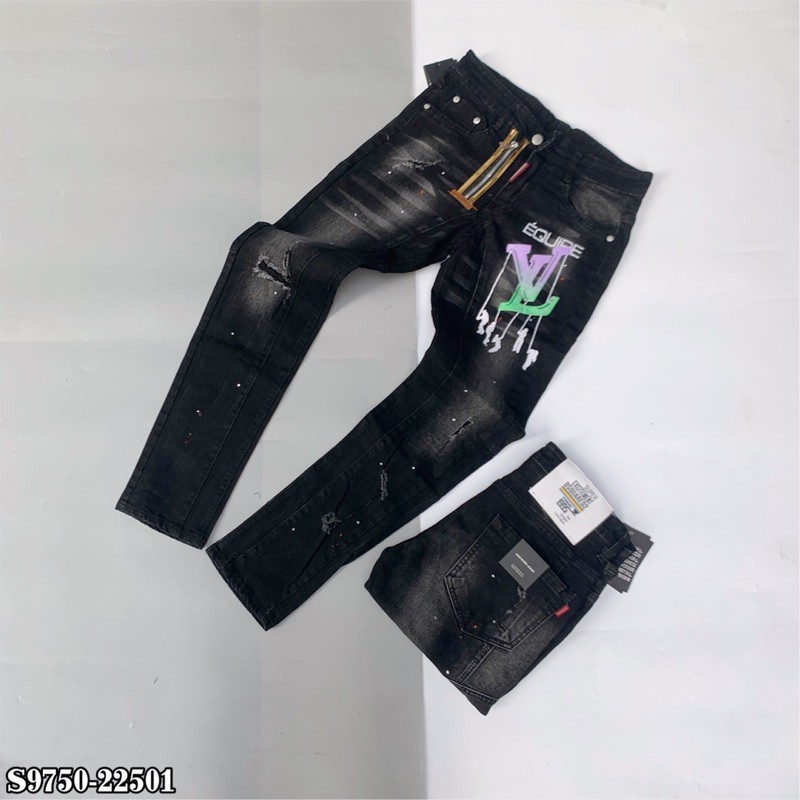 Quần Jean nam thêu kim sa | BigBuy360 - bigbuy360.vn