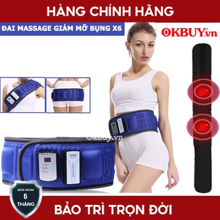Máy Massage Giảm Mỡ X6 pin sạc - 6 Moter Cao Cấp | OKbuy