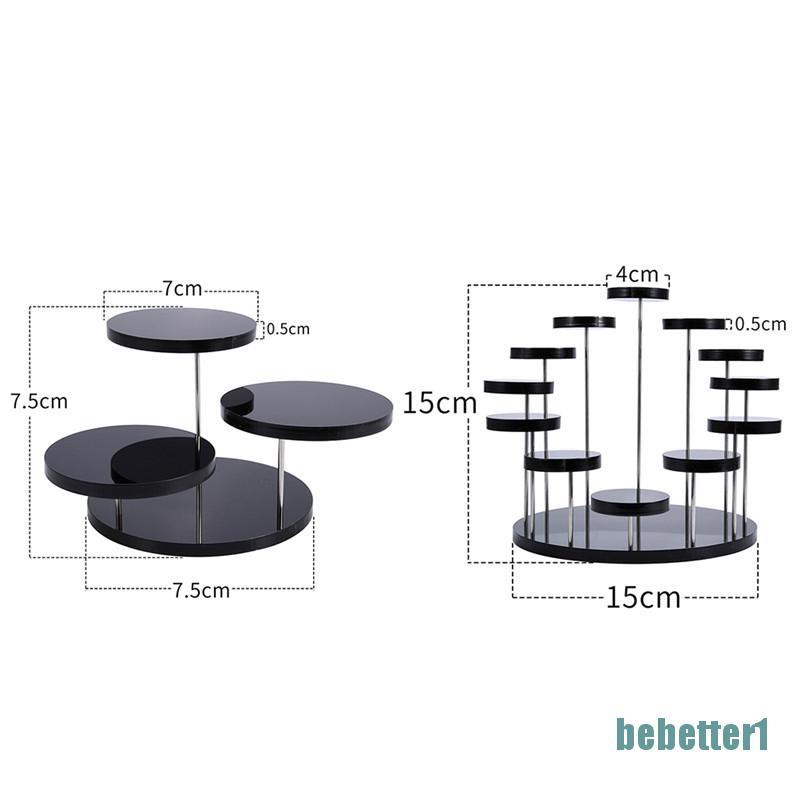 Giá đỡ trưng bày bánh kem/ trang sức bằng acrylic tiện dụng