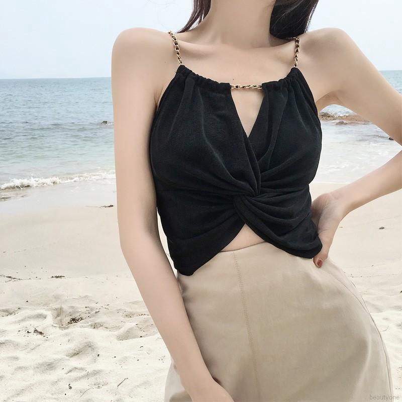[Mã FAMAYWA giảm 10K đơn 50K] Áo 2 dây màu trơn gợi cảm dành cho nữ | BigBuy360 - bigbuy360.vn