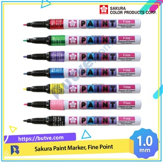 Bút sơn đánh dấu công nghiệp Sakura Paint Marker, Fine Point ngòi 1.0mm