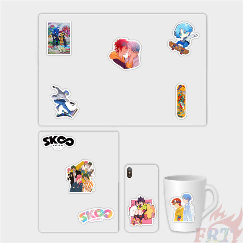❉ SK8 the Infinity Series 07 - Anime SK∞ S Langa Hasegawa Stickers ❉ 50Pcs/Set DIY Fashion Mixed Waterproof Doodle Decals Stickers