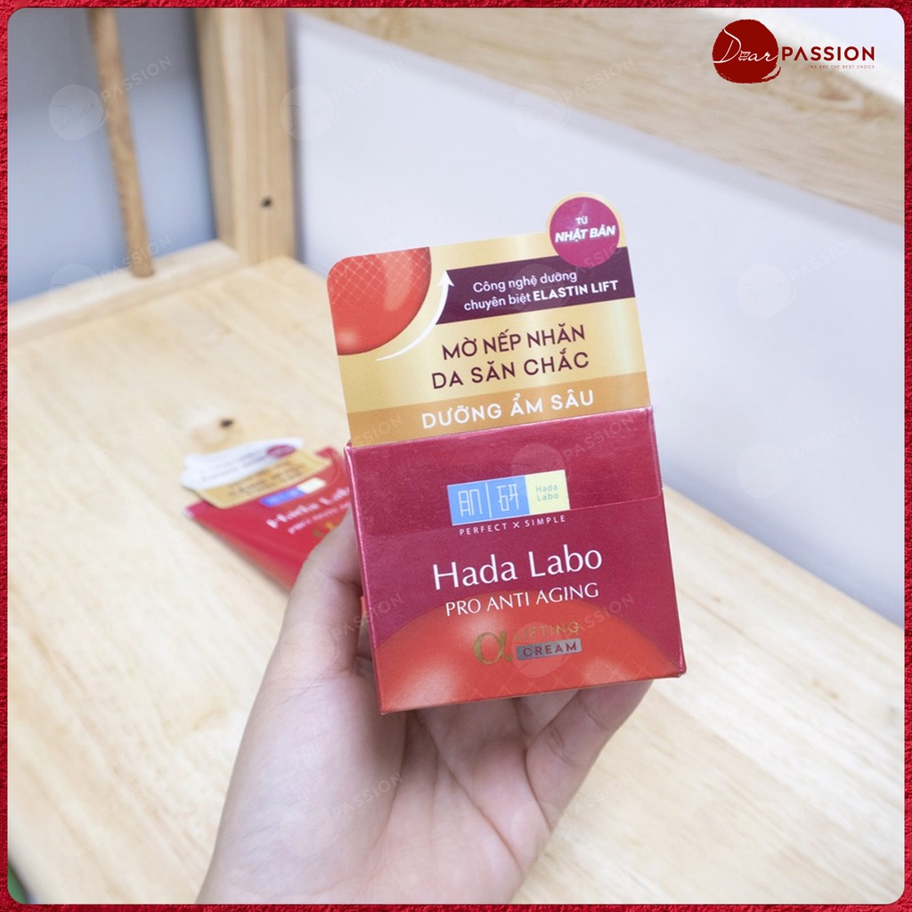 Kem Dưỡng Hada Labo Màu Đỏ Chuyên Biệt Chống Lão Hóa - HadaLabo Pro Anti Aging α Lifting Cream 50g