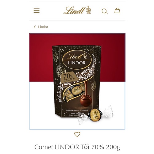Sô cô la LINDOR 200g