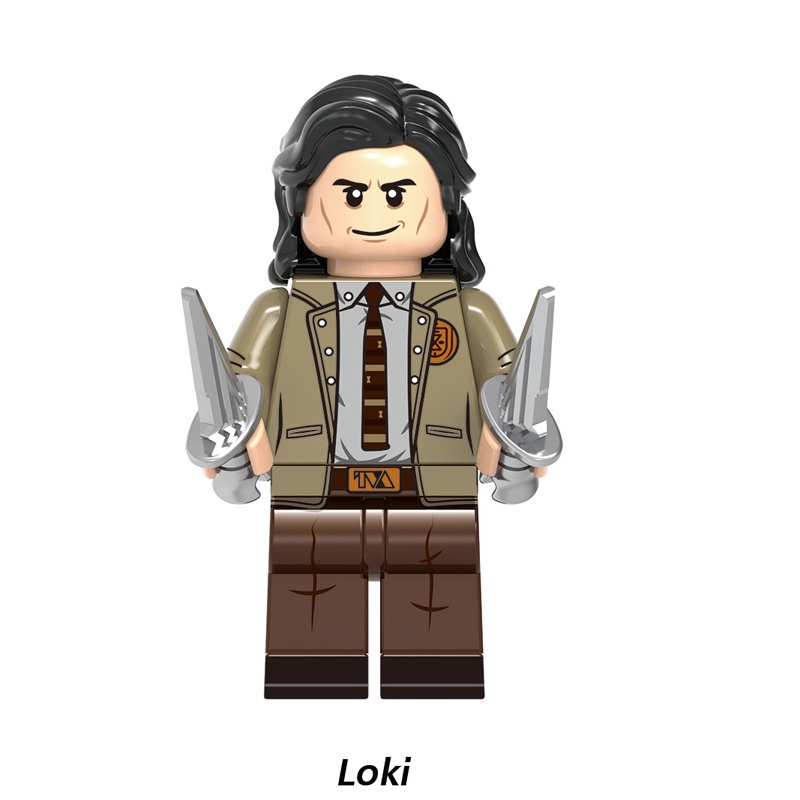 Marvel Mô Hình Đồ Chơi Lắp Ráp Nhân Vật Loki Minifigures