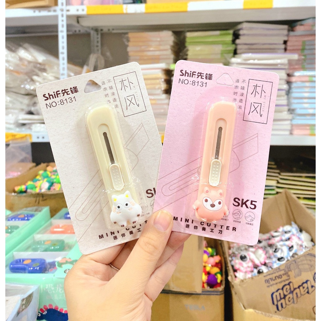 Dao Rọc Giấy Mini Dễ Thương Siêu Bén ShiF 8131