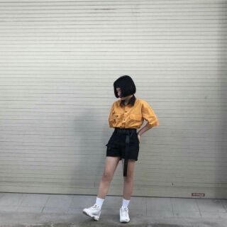 Áo sơmi thêu Saranghae
