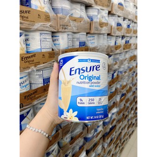 Mẫu mới date 2022 sữa ensure mỹ original 397g tại binbinvn2020