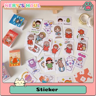 Tập 50 tờ hình dán sticker dễ thương 💕