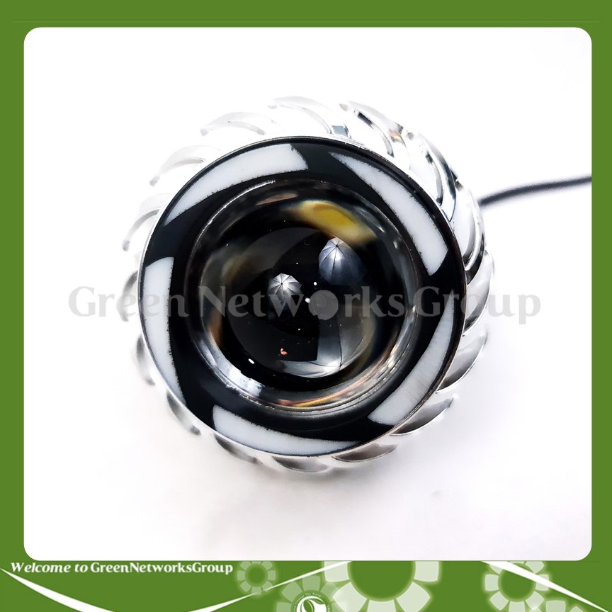Đèn pha Led bi cầu lốc xoáy 7 màu Greennetworks