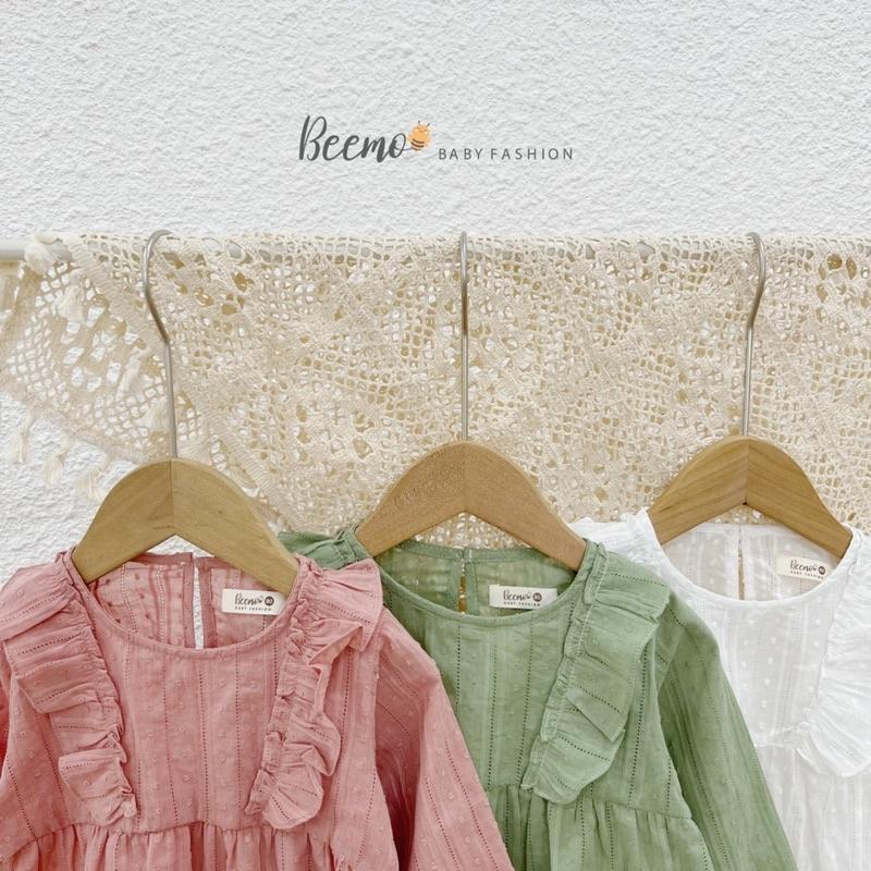 ÁO BABY DOLL DÀI TAY XINH XẮN CHO BÉ