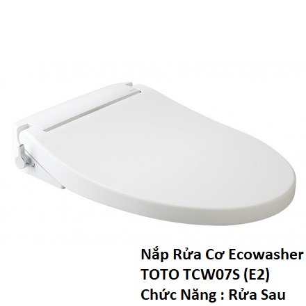 Nắp Rửa Cơ Ecowasher TOTO TCW07S (E2)