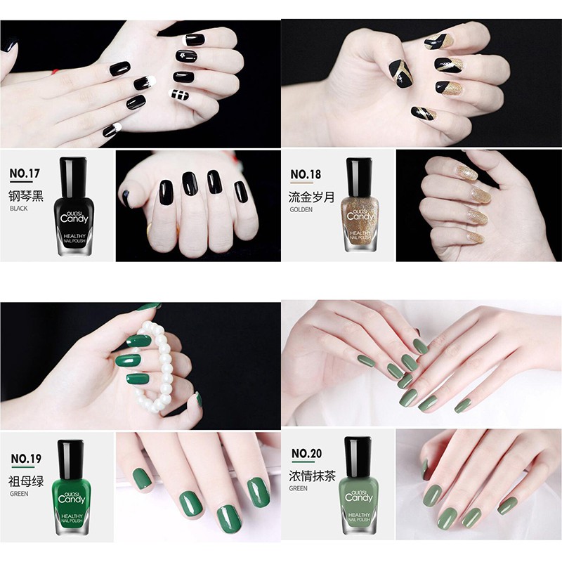 Sơn móng tay lột candy nail polish nhiều màu 8ml-SMT002