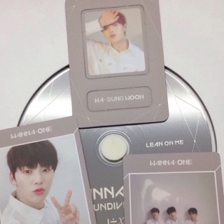 Card album undivided ver lean on me