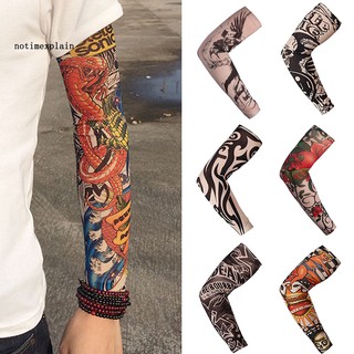 Ống tay áo hoạ tiết hình xăm dành cho vận động viên xe đạp