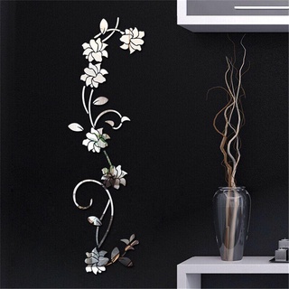 NAMSHEVA Gương Dán Tường Acrylic 3D