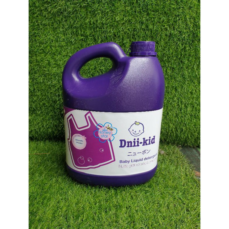 Nước giặt xả siêu lưu hương Dnii Kid Ánh Dương 3600ml