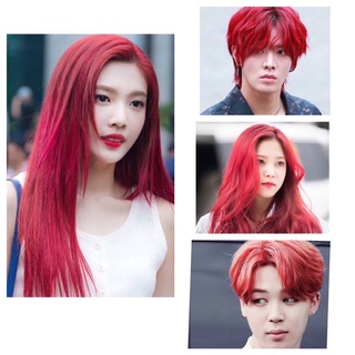 Thuốc Nhuộm Tóc Màu Đỏ Rực, Đỏ Lửa Mặt Trời Light Intense Red Blonde 8/66 Hair Dye Cream