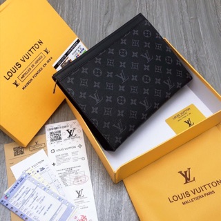 Clutch lv nam nữ pochette voyage Fullbox bao đẹp size 27