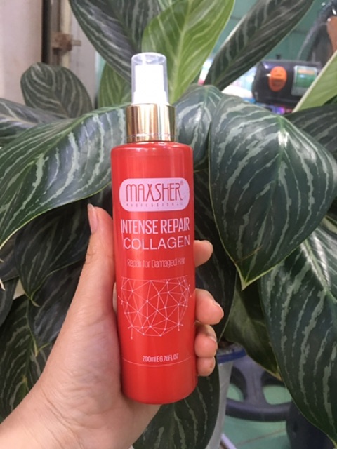 MAXSHER INTENSE REPAIR COLLAGEN sữa xịt dưỡng tóc 2 lớp | BigBuy360 - bigbuy360.vn