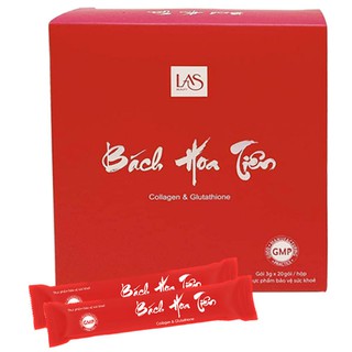 [ CHÍNH HÃNG ] BÁCH HOA TIÊN . Cốm uống đẹp da Bách Hoa Tiên Las Beauty làm đẹp nội sinh
